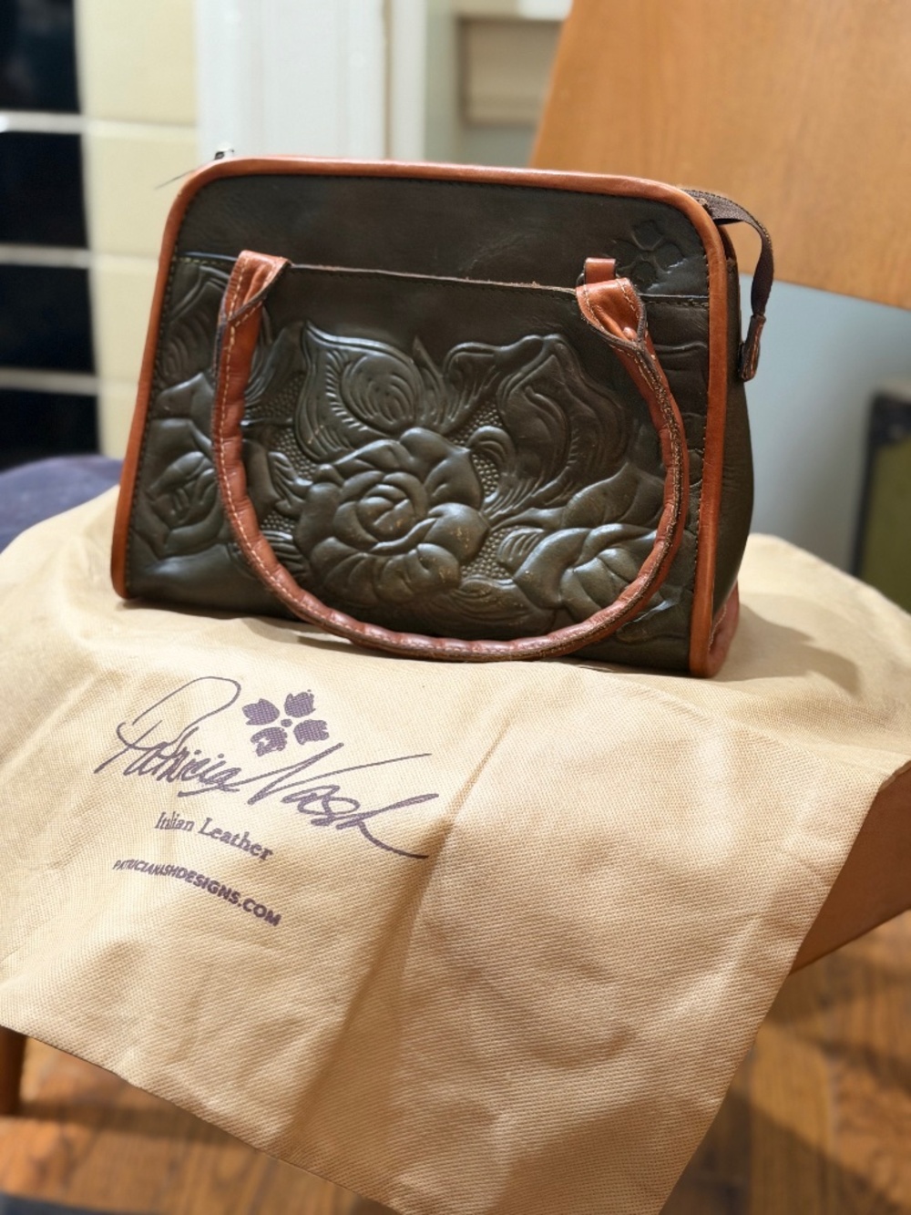 Patricia Nash Paris Satchel